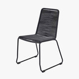 Pacific Lifestyle Pang Outdoor 4 Seater Dining Set – Black