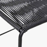 Pacific Lifestyle Pang Outdoor 4 Seater Dining Set – Black