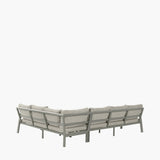 Pacific Lifestyle Stockholm Outdoor Corner Seating Set – Limestone