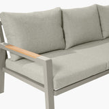 Pacific Lifestyle Stockholm Outdoor Corner Seating Set – Limestone