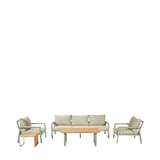 Pacific Lifestyle Stockholm Outdoor Seating Set – Limestone