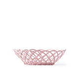 Pols Potten Bakkie Lace Basket in Pink