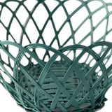 Pols Potten Bakkie Oval Basket in Dark Green