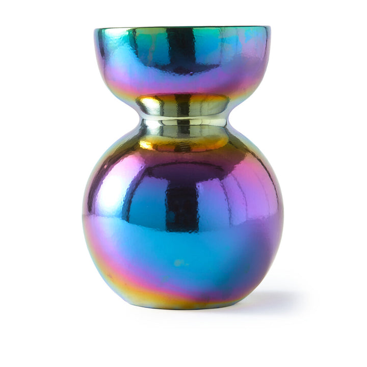 Pols Potten Boolb Vase in Multi-coloured Ceramic – Medium – Excess Stock