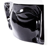 Pols Potten Head Coffee Table in Black – Left Top