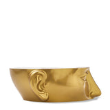 Pols Potten Head Coffee Table in Gold – Left Top