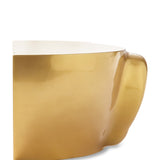 Pols Potten Head Coffee Table in Gold – Left Top