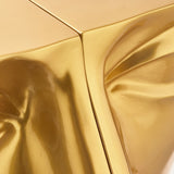 Pols Potten Head Coffee Table in Gold – Right Top