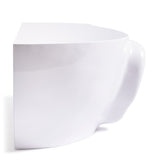 Pols Potten Head Coffee Table in White – Left Top