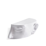 Pols Potten Head Coffee Table in White – Right Top