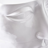 Pols Potten Head Coffee Table in White – Right Top