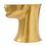 Pols Potten Head Side Table in Gold – Right Bottom