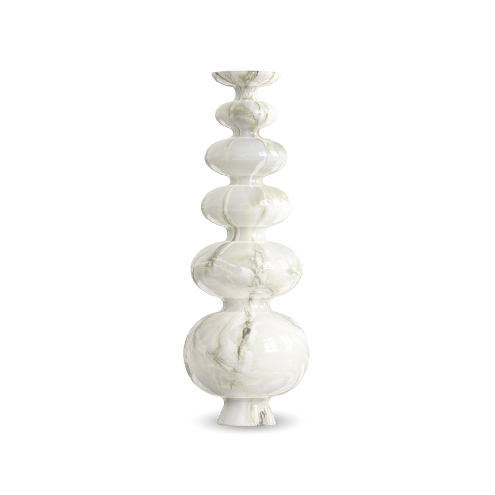 Pols Potten Heritage Sphere Candle Holder – White