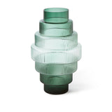 Pols Potten Steps Vase in Green Glass – Extra Large