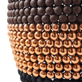 Pols Potten Striped Dot Stool – Brown