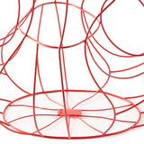 Pols Potten Three Ears Frame Vase in Coral Red Wire – Medium