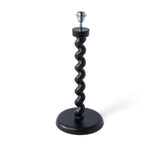 Pols Potten Twister Lamp – Black (Base Only)
