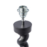 Pols Potten Twister Lamp – Black (Base Only)