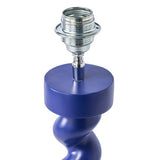 Pols Potten Twister Lamp  – Dark Blue (Base Only)