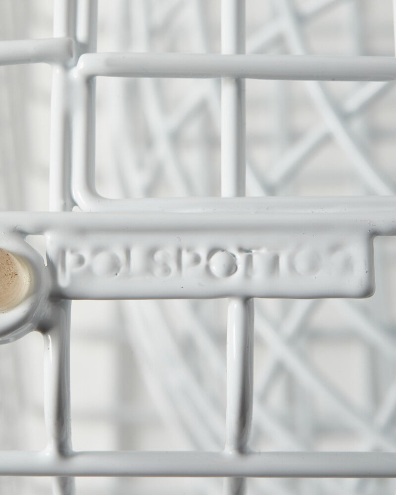 Pols Potten Wire Tip Tap Stool – White