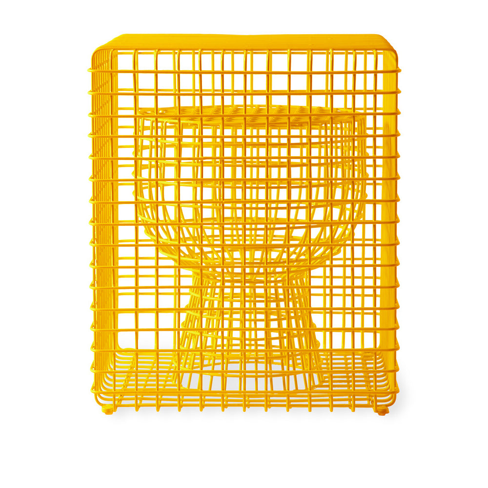Pols Potten Wire Tip Tap Stool – Yellow