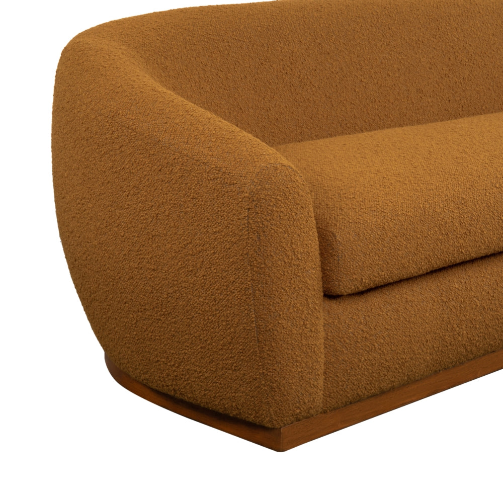 RV Astley Randle Sofa – Mustard Boucle