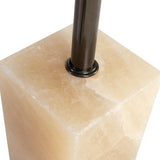 Raphael Side Table in Onyx and Dark Nickel