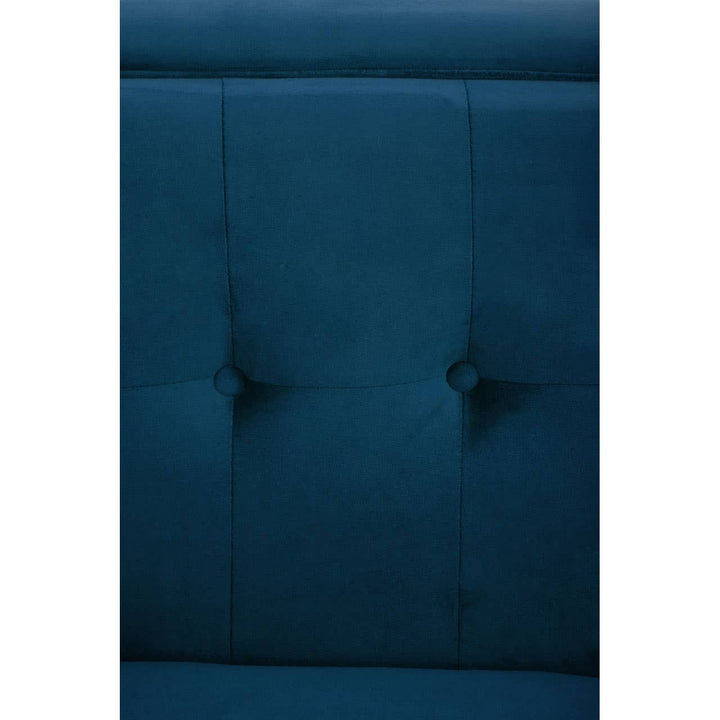 Rayla 3-Seater Sofa – Blue Velvet
