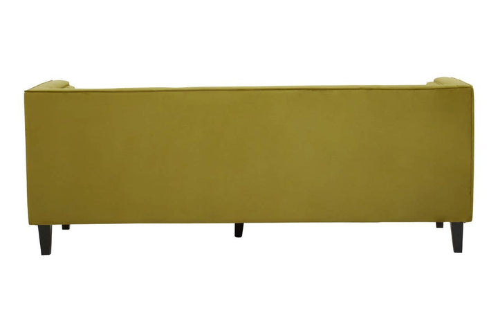 Rayla 3-Seater Sofa – Olive Velvet