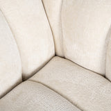 Richmond Interiors Beaudy Easy Chair in White Chenille