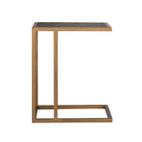 Richmond Interiors Blackbone Sofa Table - Brass Finish