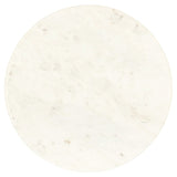 Richmond Interiors Boann Side Table – White – Excess Stock