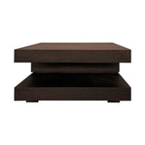 Richmond Interiors Brown Oakura Blok C Coffee Table