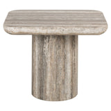 Richmond Interiors Denizly End Table – Faux Travertine