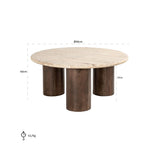 Richmond Interiors Douglas Round Coffee Table