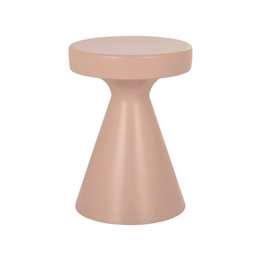 Small pink store side table