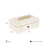 Richmond Interiors Noell Storage Box – White