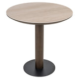 Richmond Interiors Ritz Bistro Table – Brown – 75cm