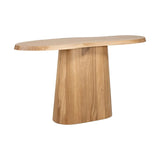 Richmond Interiors Riva Console Table in Natural Oak