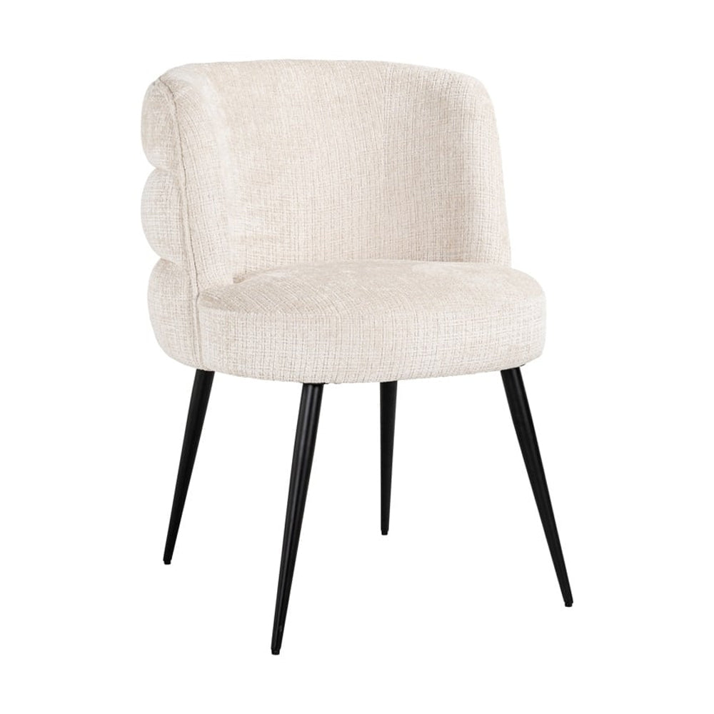Richmond Interiors Stella Chair – Beige Chenille