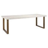 Richmond Interiors Whitebone Dining Table – 235cm