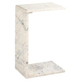 Richmond Interiors Tovek Side Table – White – Excess Stock