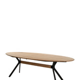 Light & Living Nori Dining Table – Brown Oak