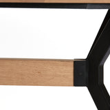 Light & Living Nori Dining Table – Brown Oak