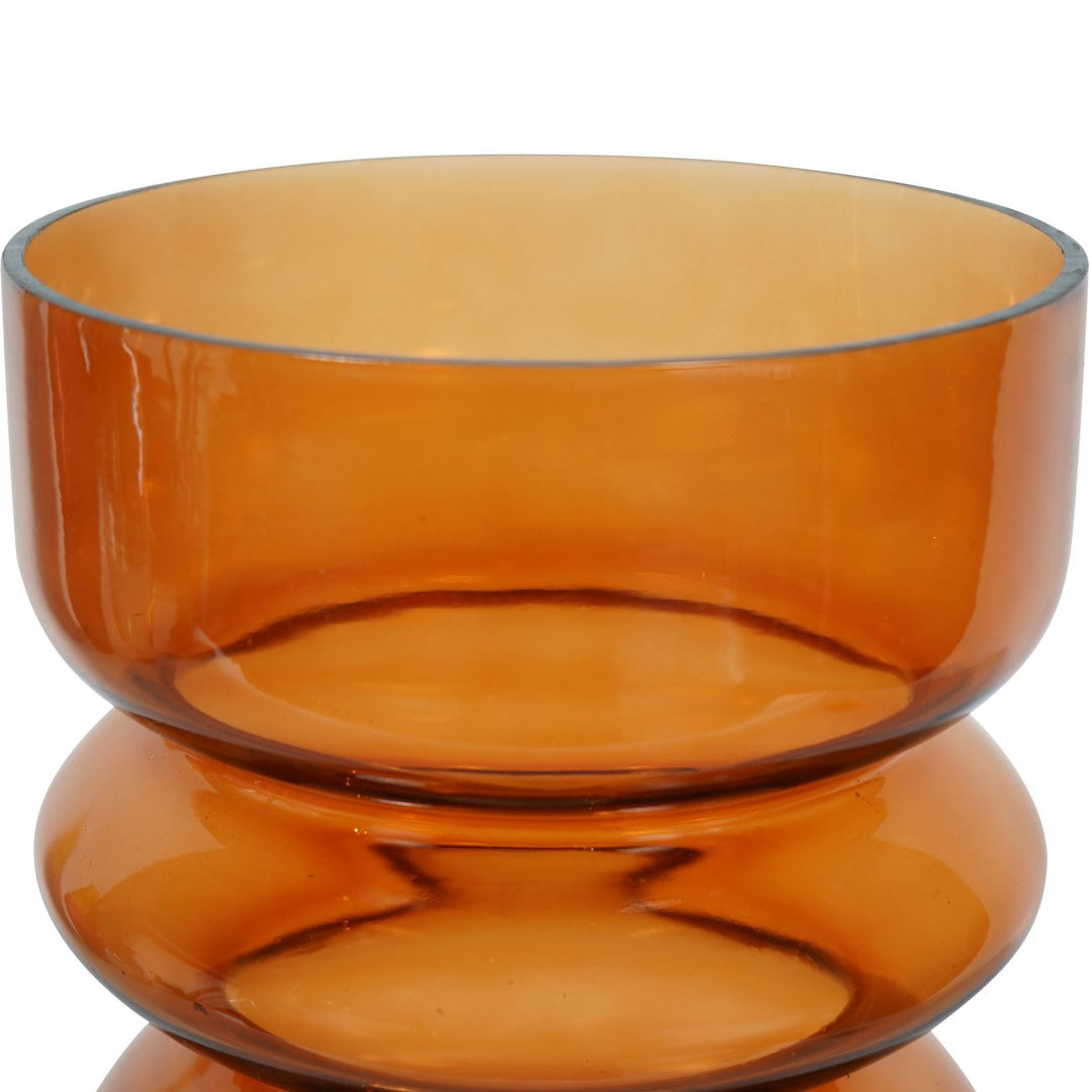 Libra Interiors Elise Glass Vase – Dusk Tones
