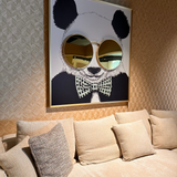 Richmond Interiors Shiny Panda Wall Art