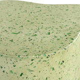 Stella Clover Stool – Green Terrazzo