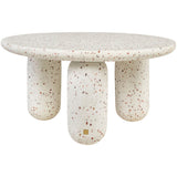 Stella Coffee Table – White Terrazzo