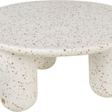 Stella Coffee Table – White Terrazzo