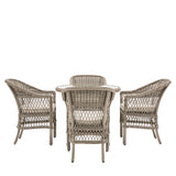 Stonehaven 4 Seater Round Dining Set